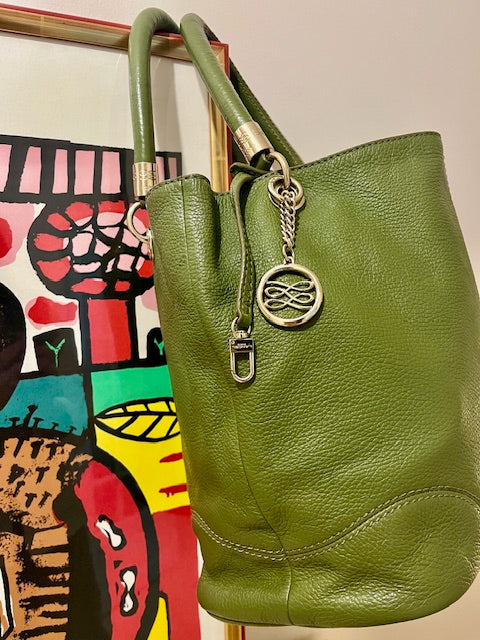 Sac Lancel vert