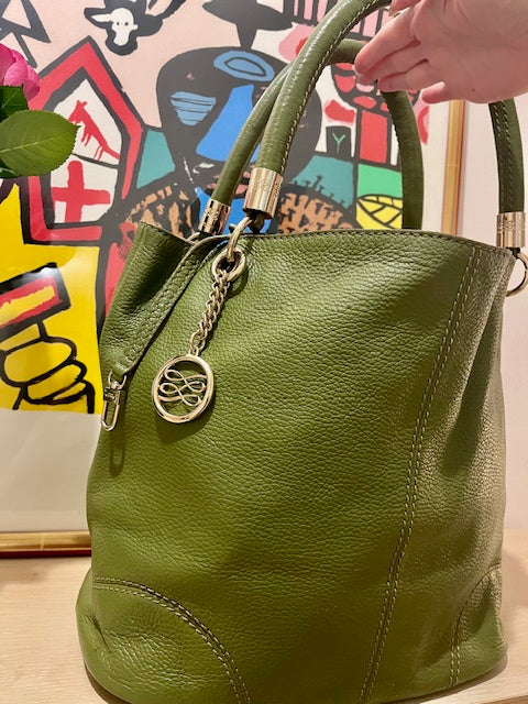 Sac Lancel vert