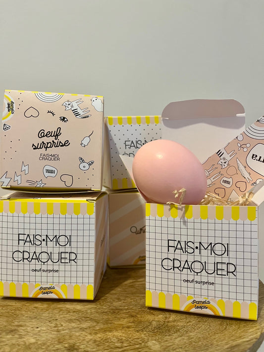 Oeuf message à craquer