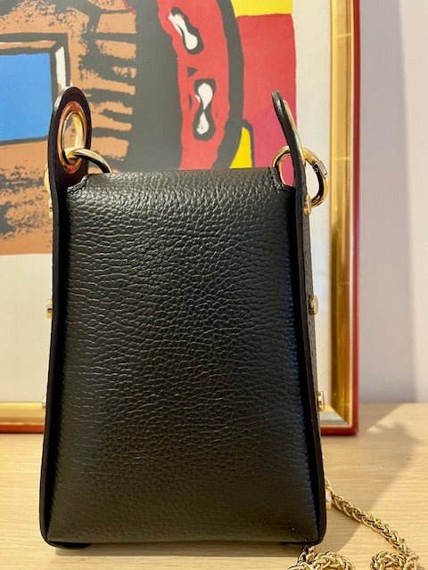 Pochette noire Abeille