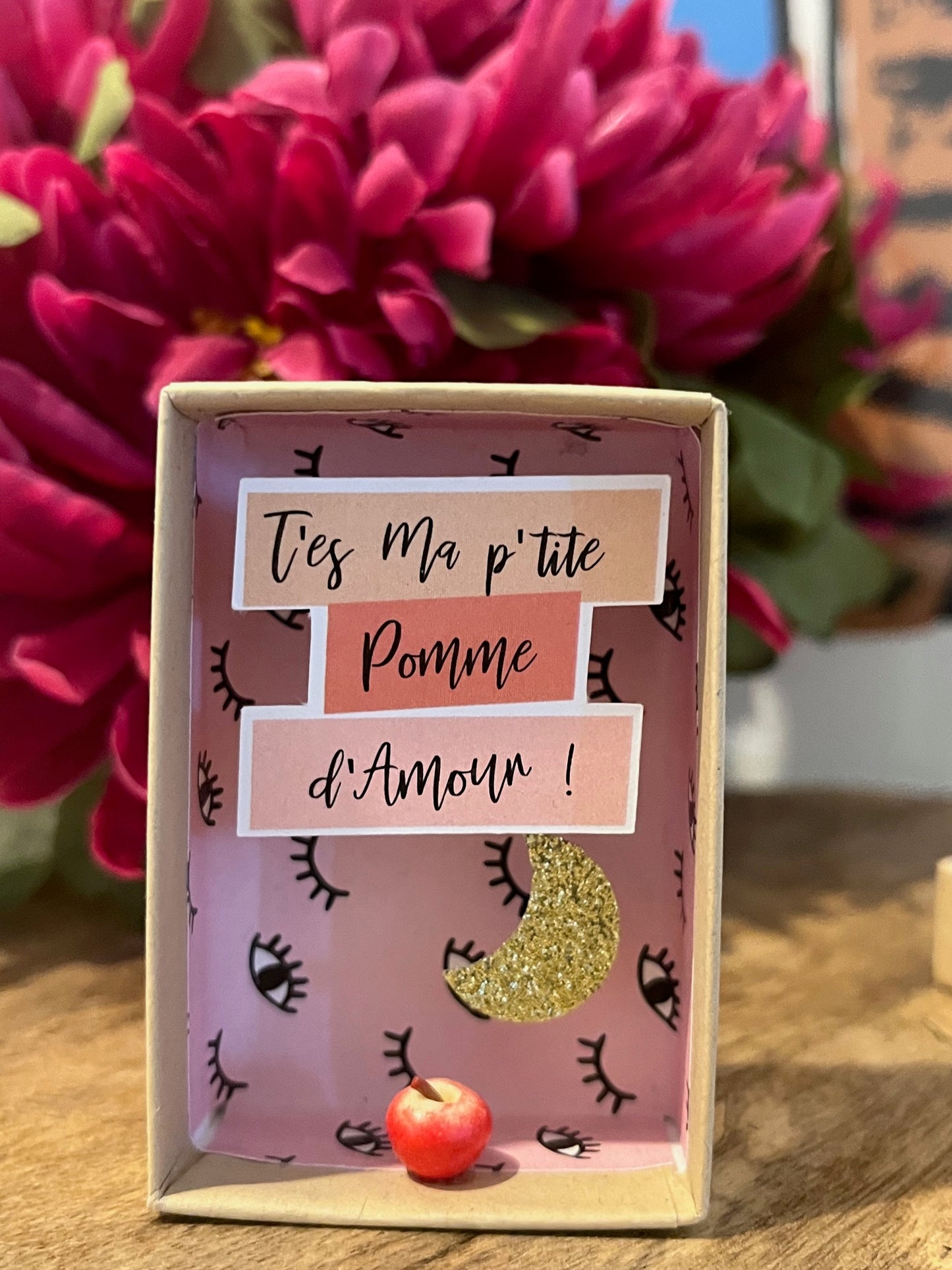 Boîte message Pomme d'amour