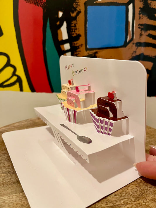 Carte anniversaire gourmande