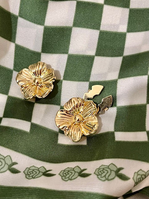 Bijoux de boutons Dorés