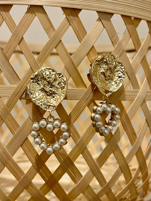 Bijoux de boutons Terre mer