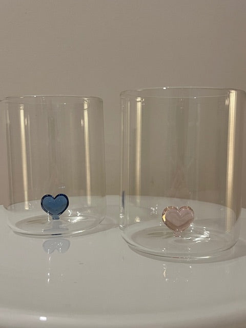Verres coeurs