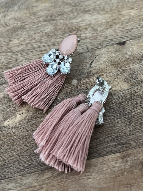 Boucles d'oreilles Pompons