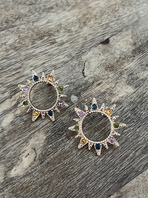 Boucles d'oreilles Soleil