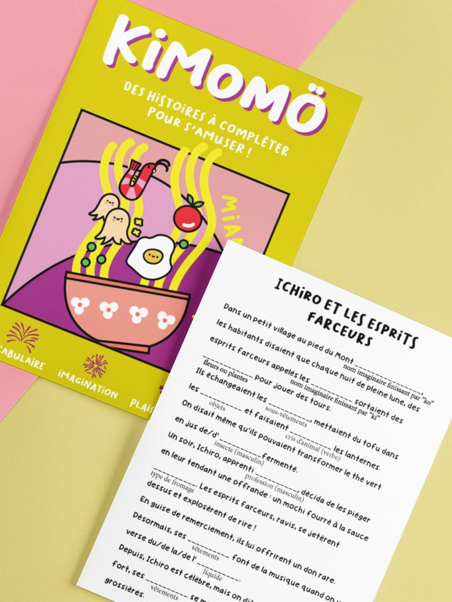 KIMOMÖ "Miam miam" livre jeu