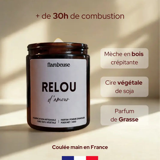 Bougie parfumée Senteur Fleurs de cerisier - Relou