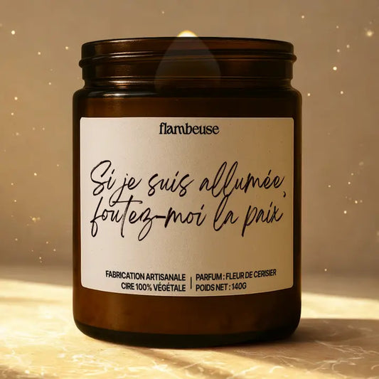 Bougie parfumée Senteur Linge frais - Paix