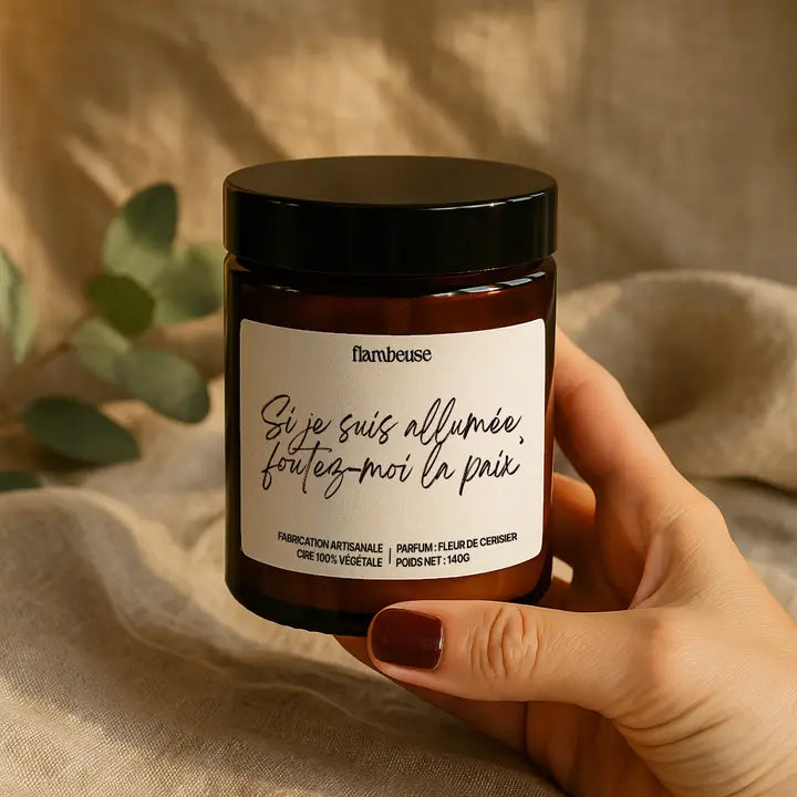 Bougie parfumée Senteur Linge frais - Paix